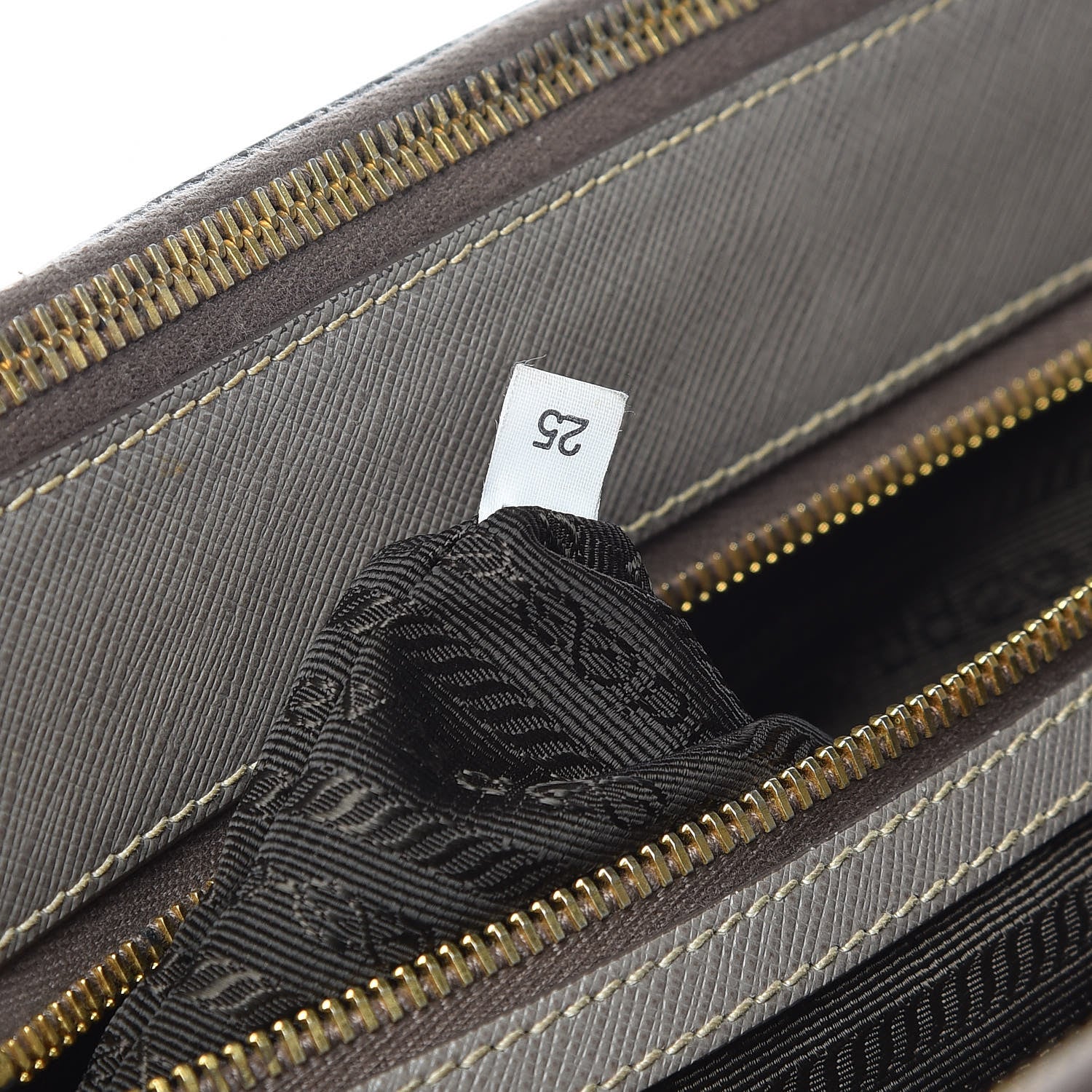 Prada Saffiano Large Galleria Double Zip Tote Argilla 7 of 13