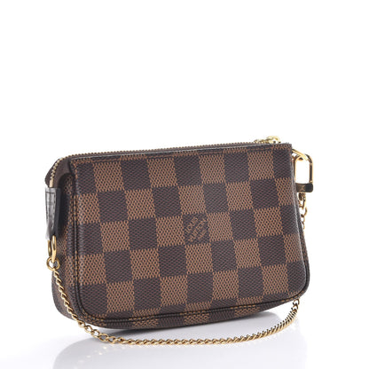 Louis Vuitton Damier Ebene Mini Pochette Accessories 3 of 8
