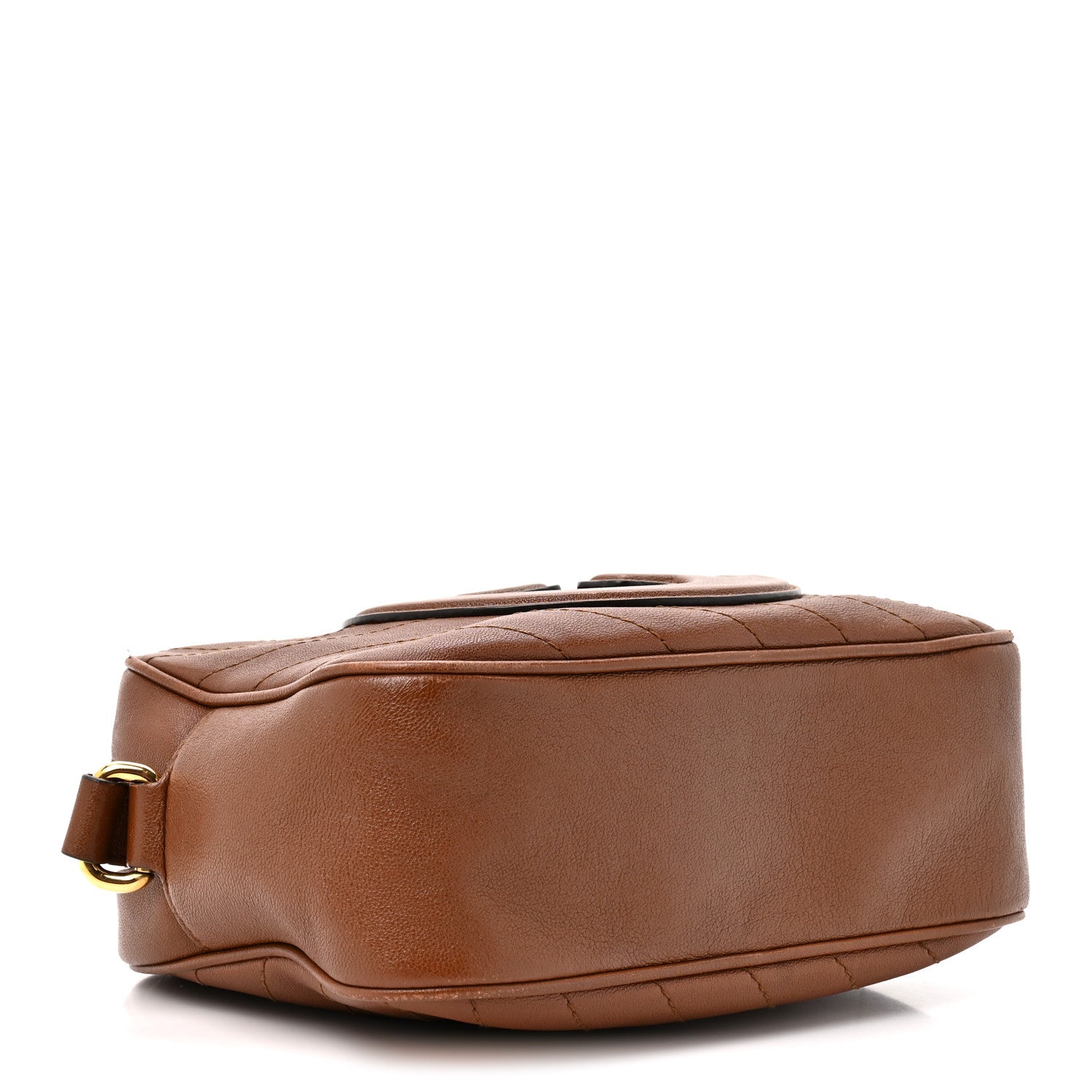 Gucci Sakai Be Green Calfskin Diagonal Stitched Small Blondie Shoulder Bag Cuir 4 of 12