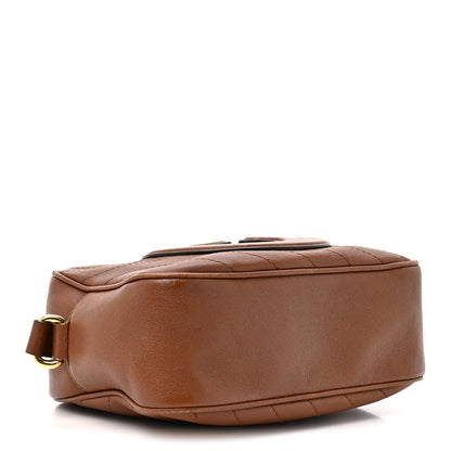 Gucci Sakai Be Green Calfskin Diagonal Stitched Small Blondie Shoulder Bag Cuir 4 of 12