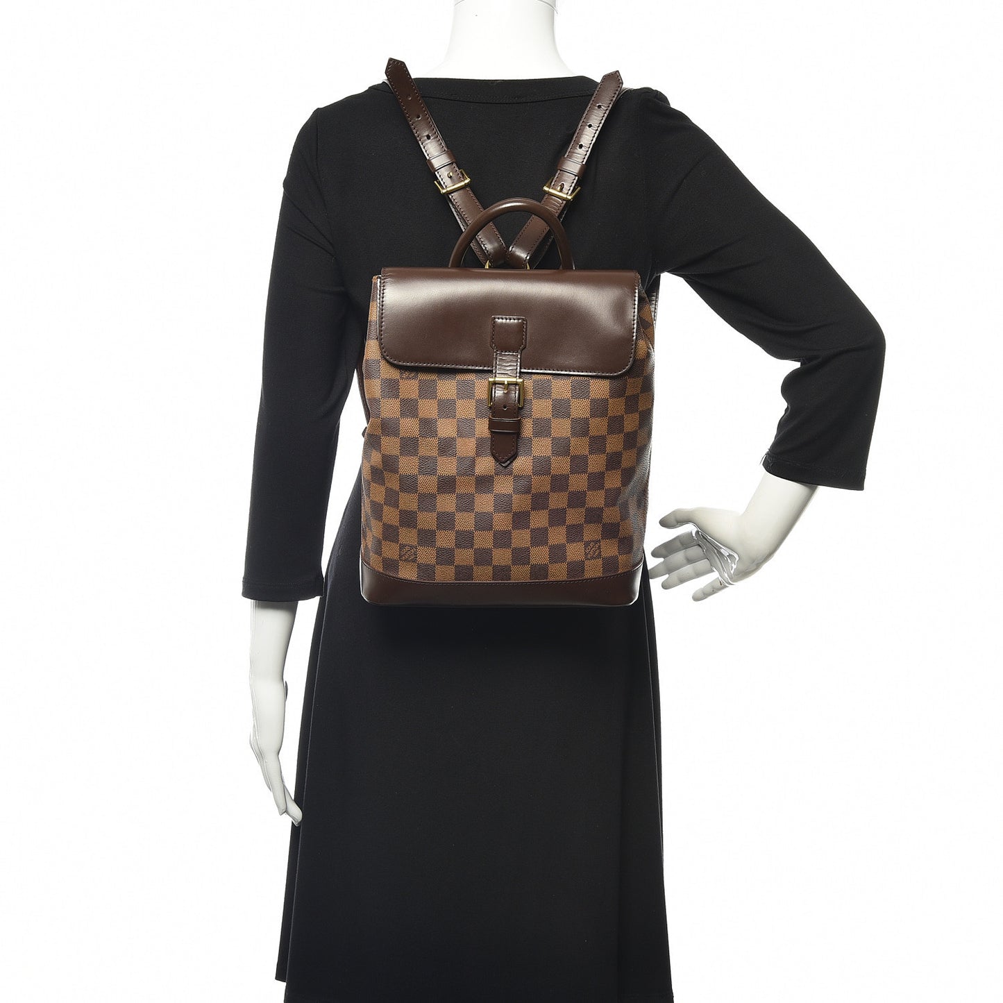 Damier Ebene Soho Backpack