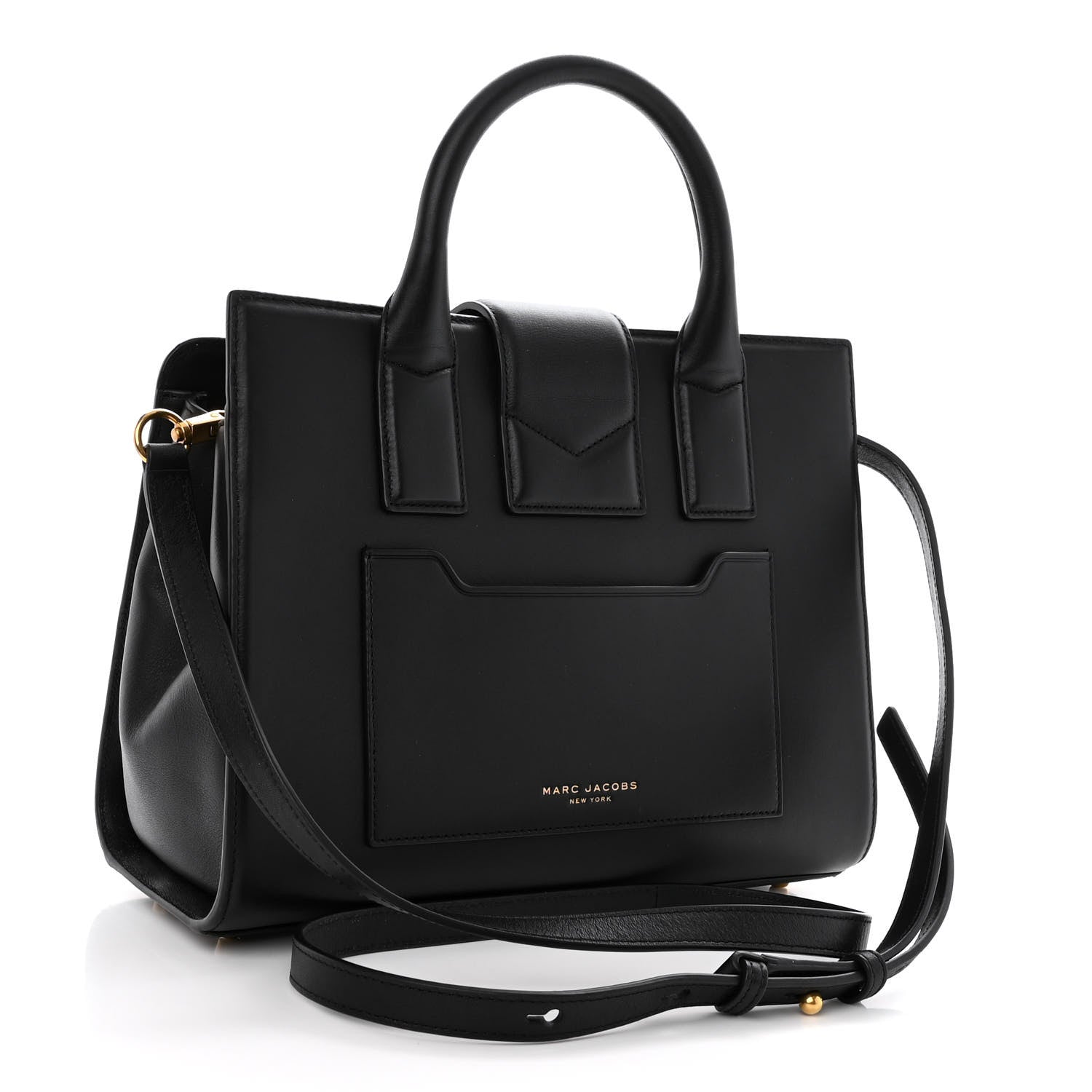 Marc Jacobs Calfskin Small West End Top Handle Bag Black 3 of 11