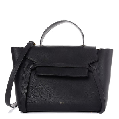 Celine Grained Calfskin Mini Belt Bag Black 1 of 11