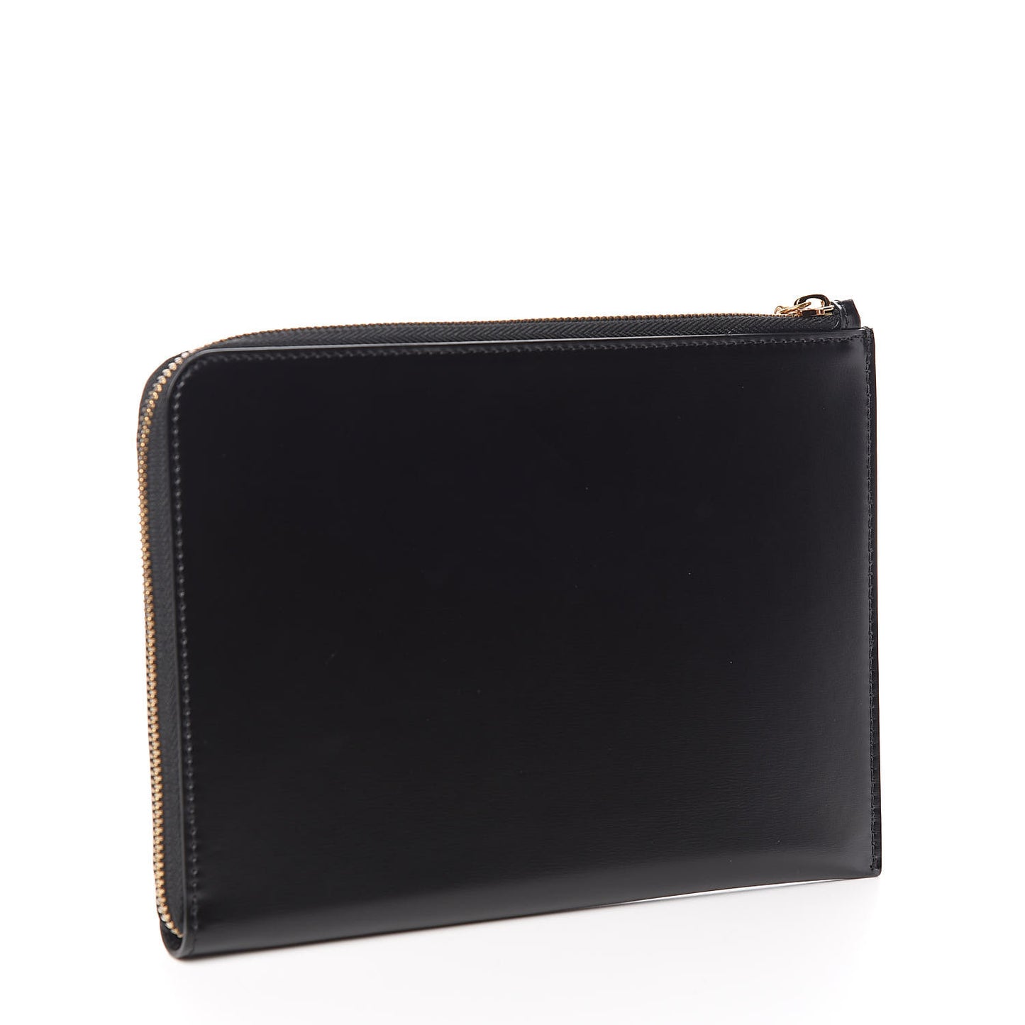 Vitello Zip Pouch Black