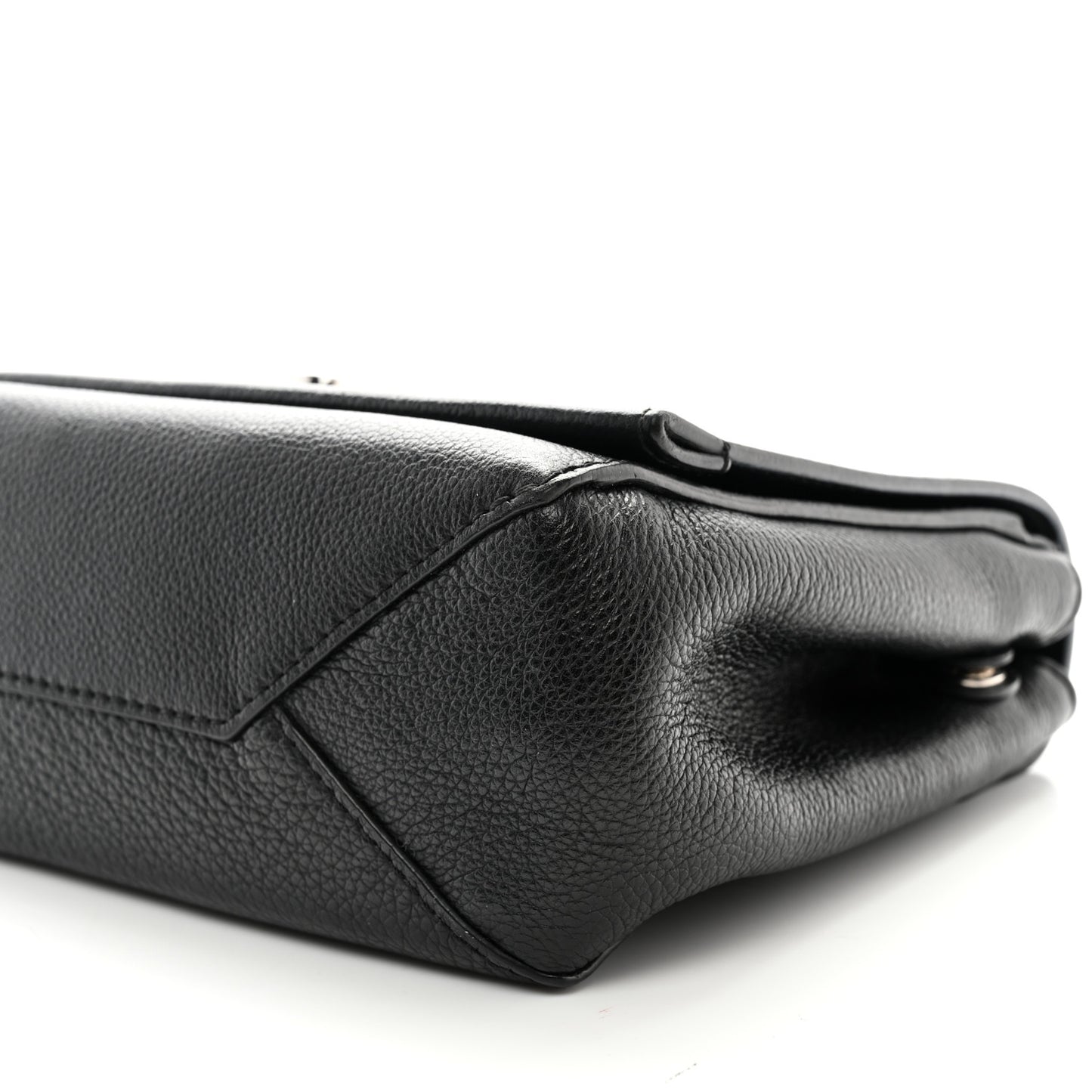 Calfskin Lockme II Chain Bag BB Black