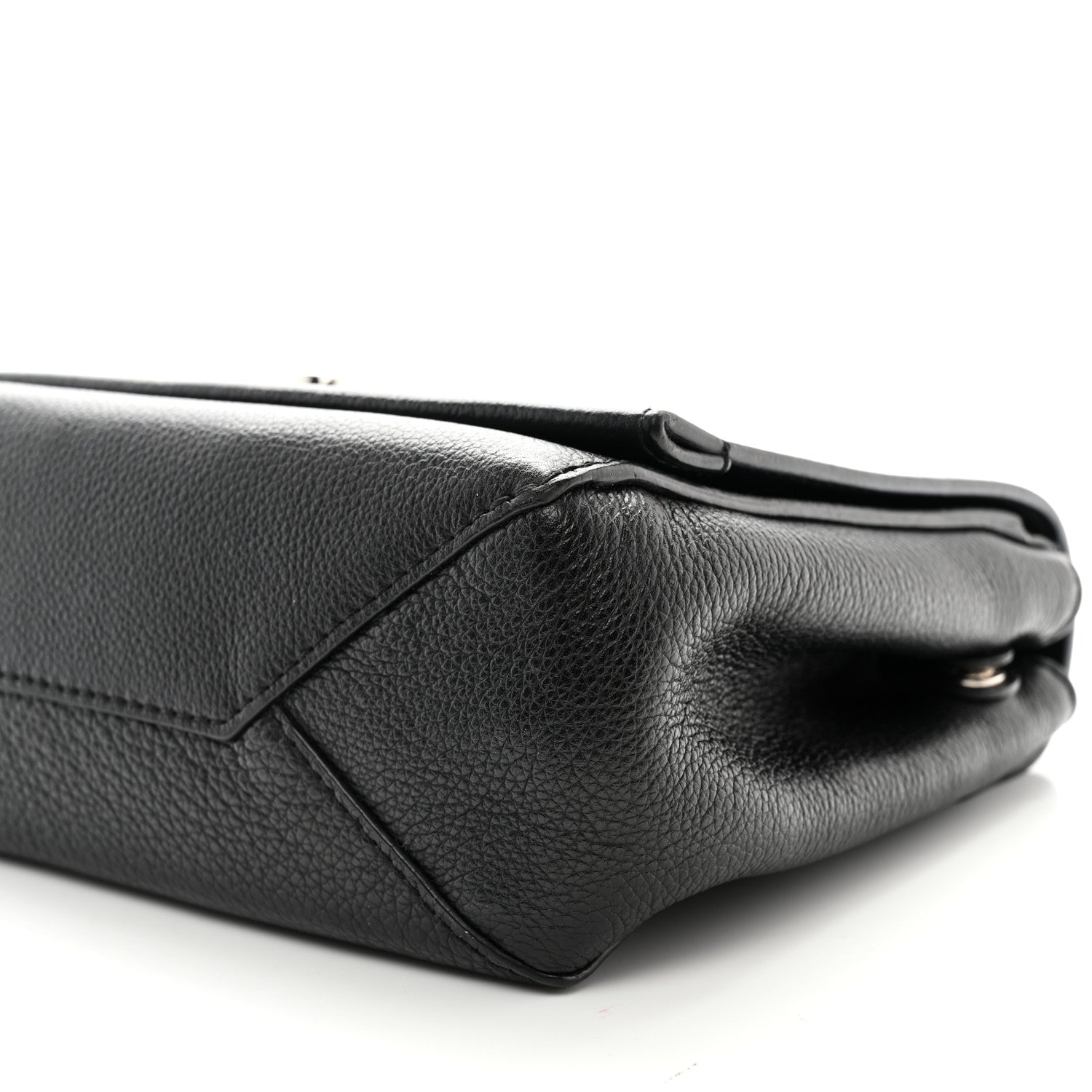 Louis Vuitton Calfskin Lockme II Chain Bag BB Black 9 of 9