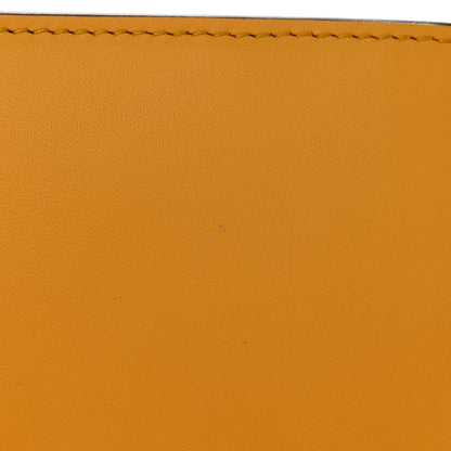 Gucci Calfskin Embossed Tiger Bi-Fold Wallet Yellow 12 of 13