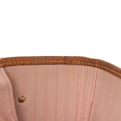 Louis Vuitton Damier Azur Neo Neverfull MM Rose Ballerine 13 of 20