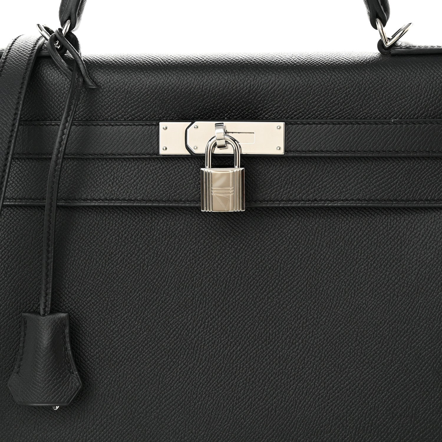 Hermes Epsom Kelly Sellier 32 Black 8 of 15
