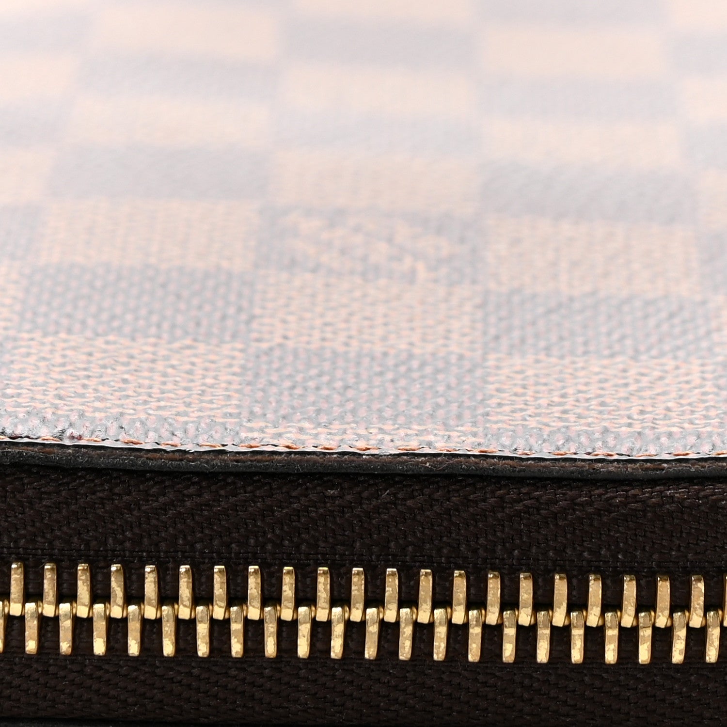 Louis Vuitton Damier Ebene Clemence Wallet Rose Ballerine 9 of 10