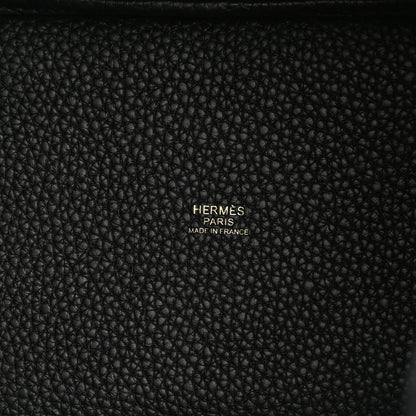 Hermes Taurillon Clemence Picotin Lock 18 PM Black 6 of 12