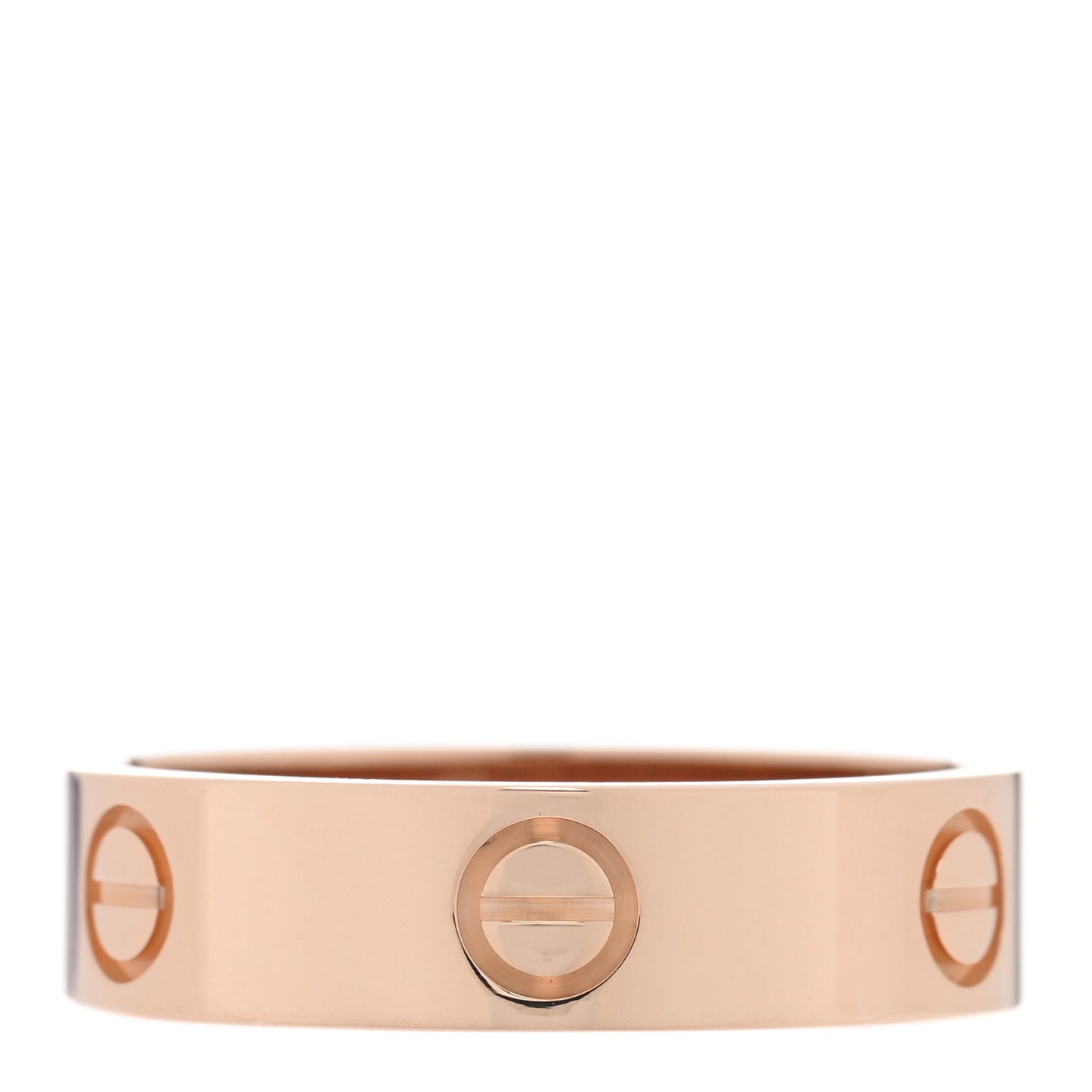 18K Pink Gold 5.5mm LOVE Ring 60 9
