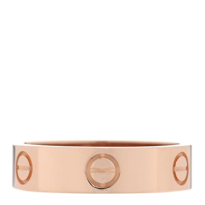 Cartier 18K Pink Gold 5.5mm LOVE Ring 60 9 1 of 5