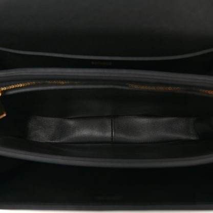 Celine Shiny Calfskin Medium Triomphe Black 5 of 10