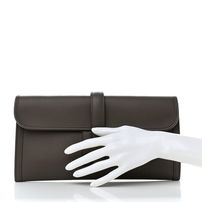 Hermes Swift Jige Elan 29 Clutch Etain 2 of 8