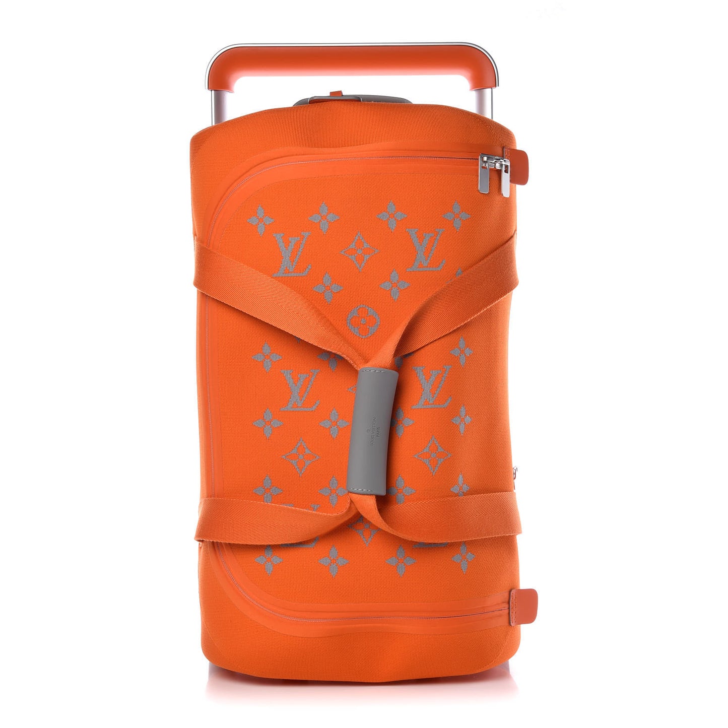 Knit Monogram Horizon Soft Duffle 55 Orange