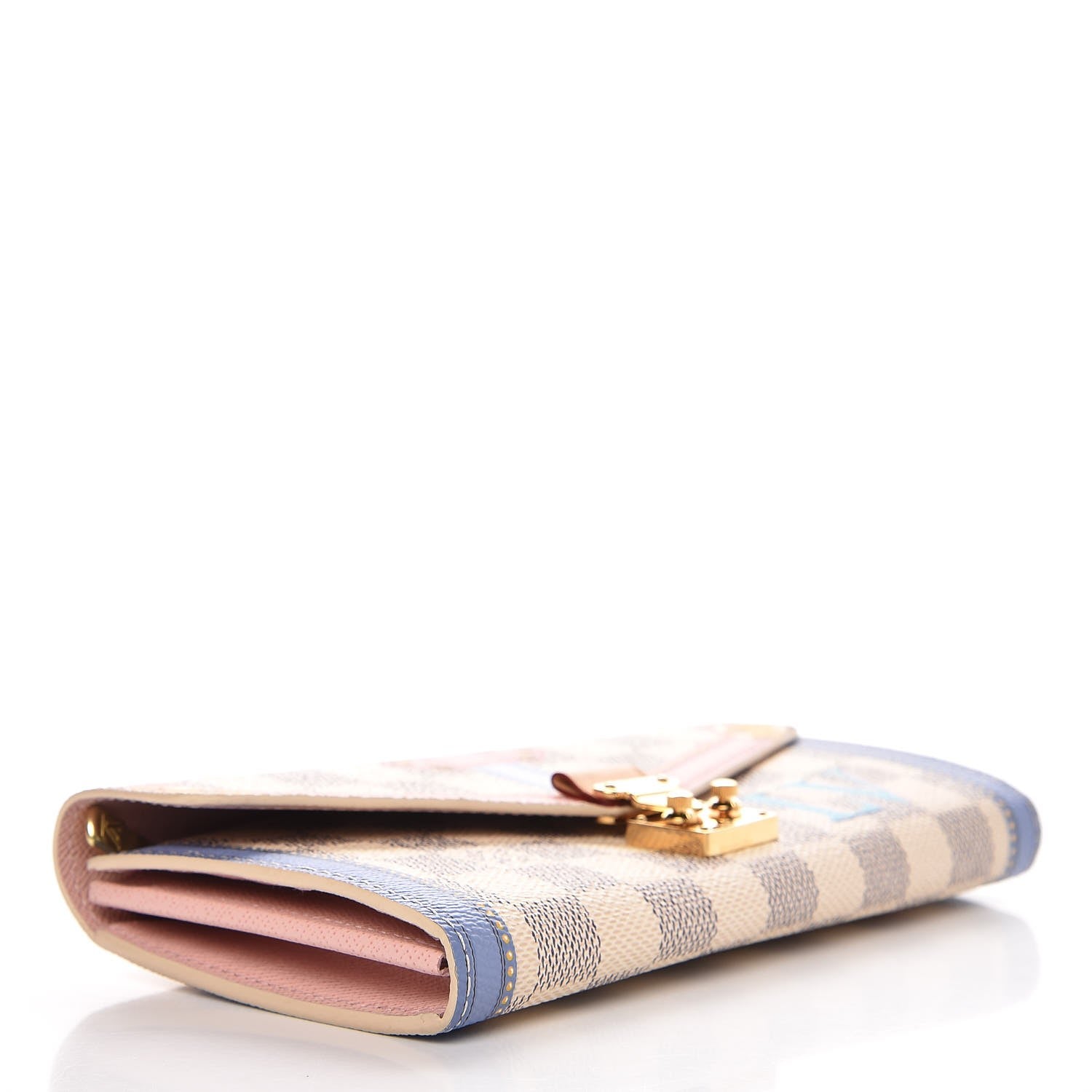 Louis Vuitton Damier Azur Summer Trunks Sarah Wallet NM 4 of 7