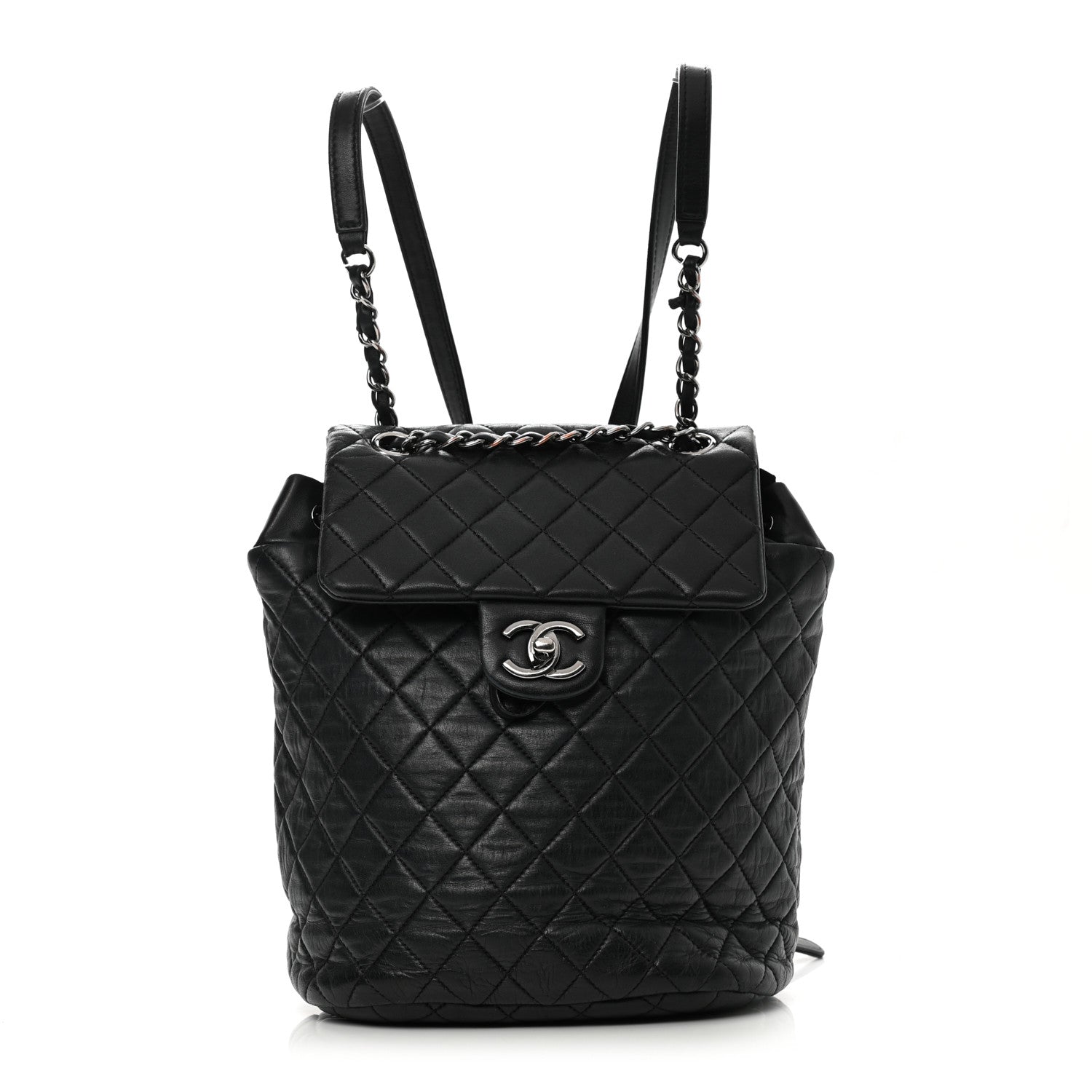 Chanel Lambskin Quilted Small Urban Spirit Backpack Black 1 of 14