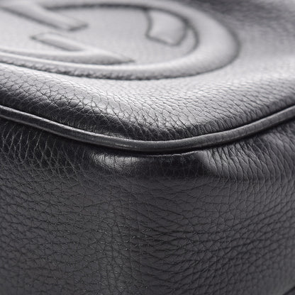 Gucci Pebbled Calfskin Small Soho Disco Bag Black 13 of 14