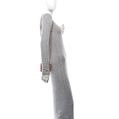 Chanel Lambskin Quilted Top Handle Mini Vanity Case With Chain Beige 2 of 10