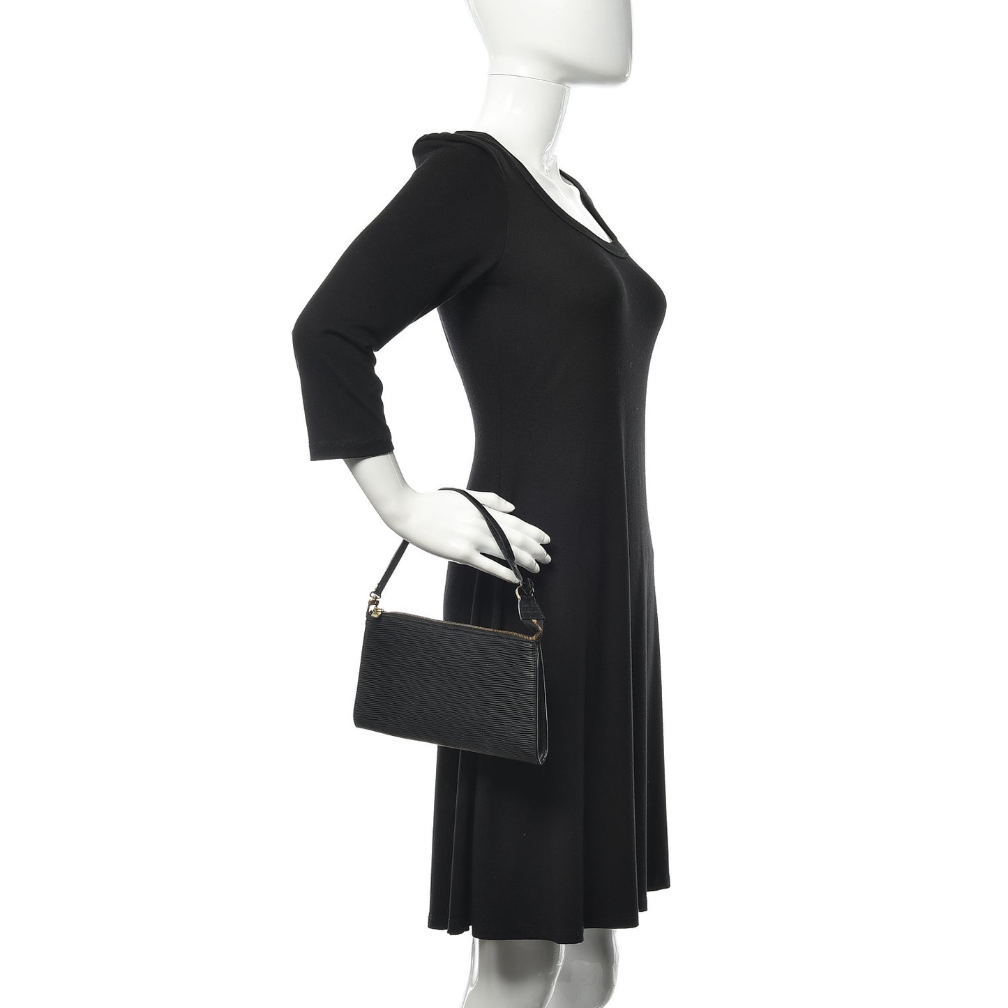 Epi Pochette Accessories 24 Black