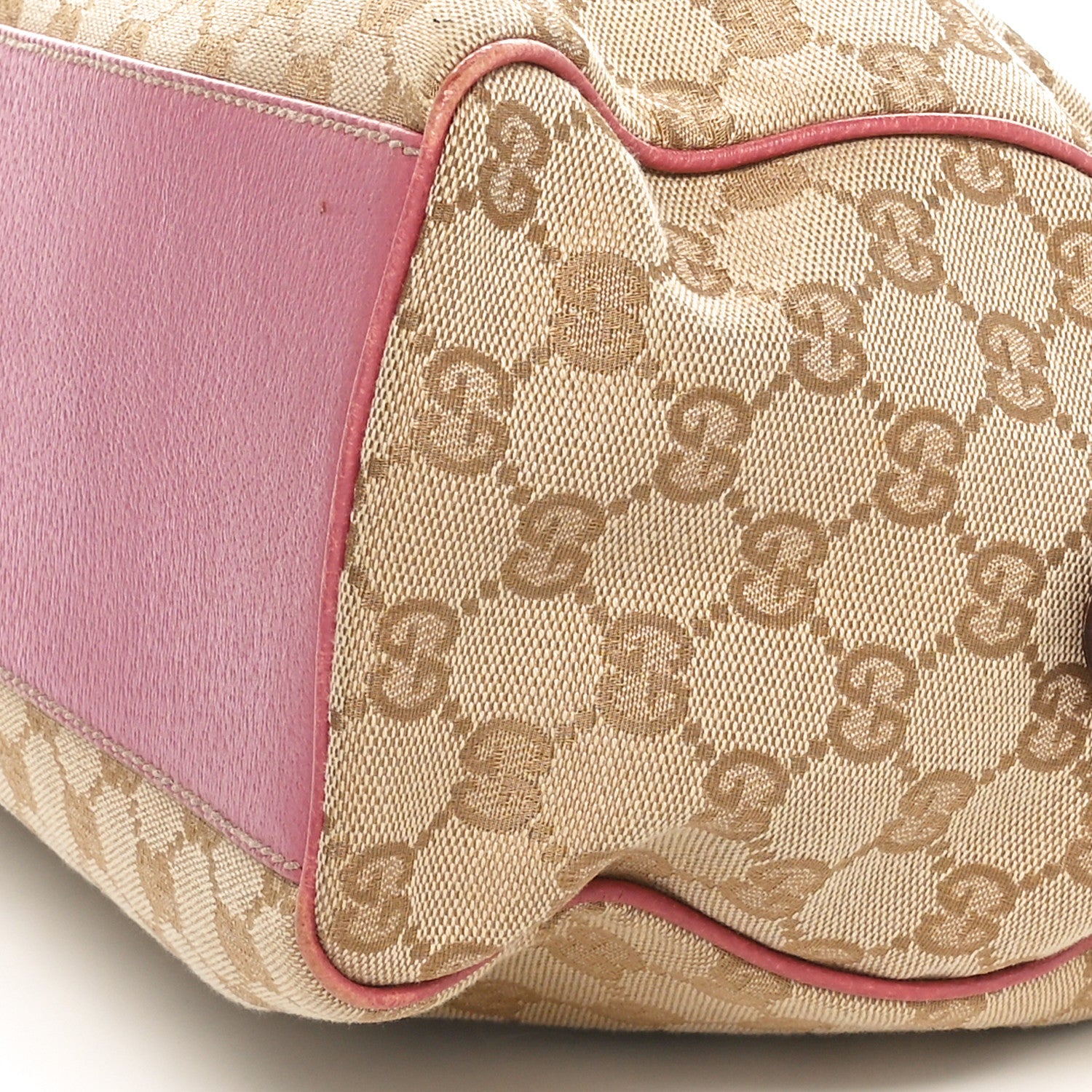 Gucci Monogram Charmy Boston Pink 10 of 10