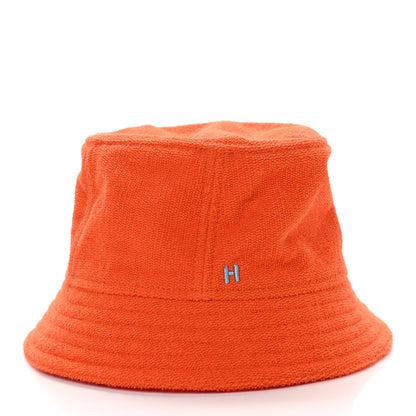 Hermes Cotton Eden Bucket Hat 57 Geranium 3 of 8