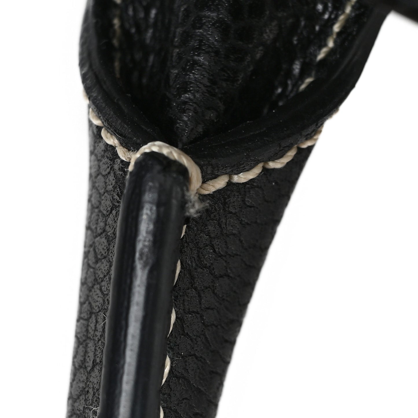 Coated Canvas Coco Small Tote Black