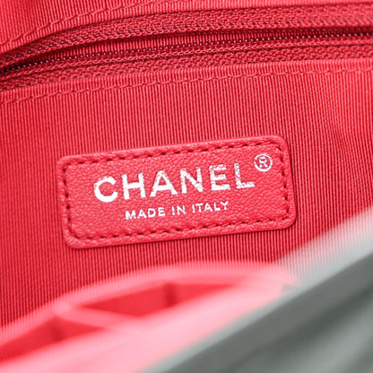 Chanel Aged Calfskin Quilted Medium Gabrielle Hobo Green 11 of 25