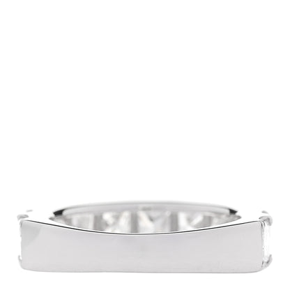 Parker & West by FASHIONPHILE Platinum Diamond 3.00ct Princess Cut Half Eternity Band Ring 53 6.25 3 of 4