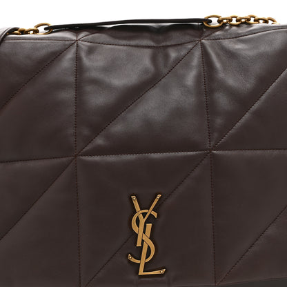 Saint Laurent Lambskin Matelasse Monogram Large Jamie 4.3 Dark Sweet Chocolate 8 of 10