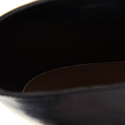 Chanel Glazed Calfskin CC High Boots 35 Black 10 of 10