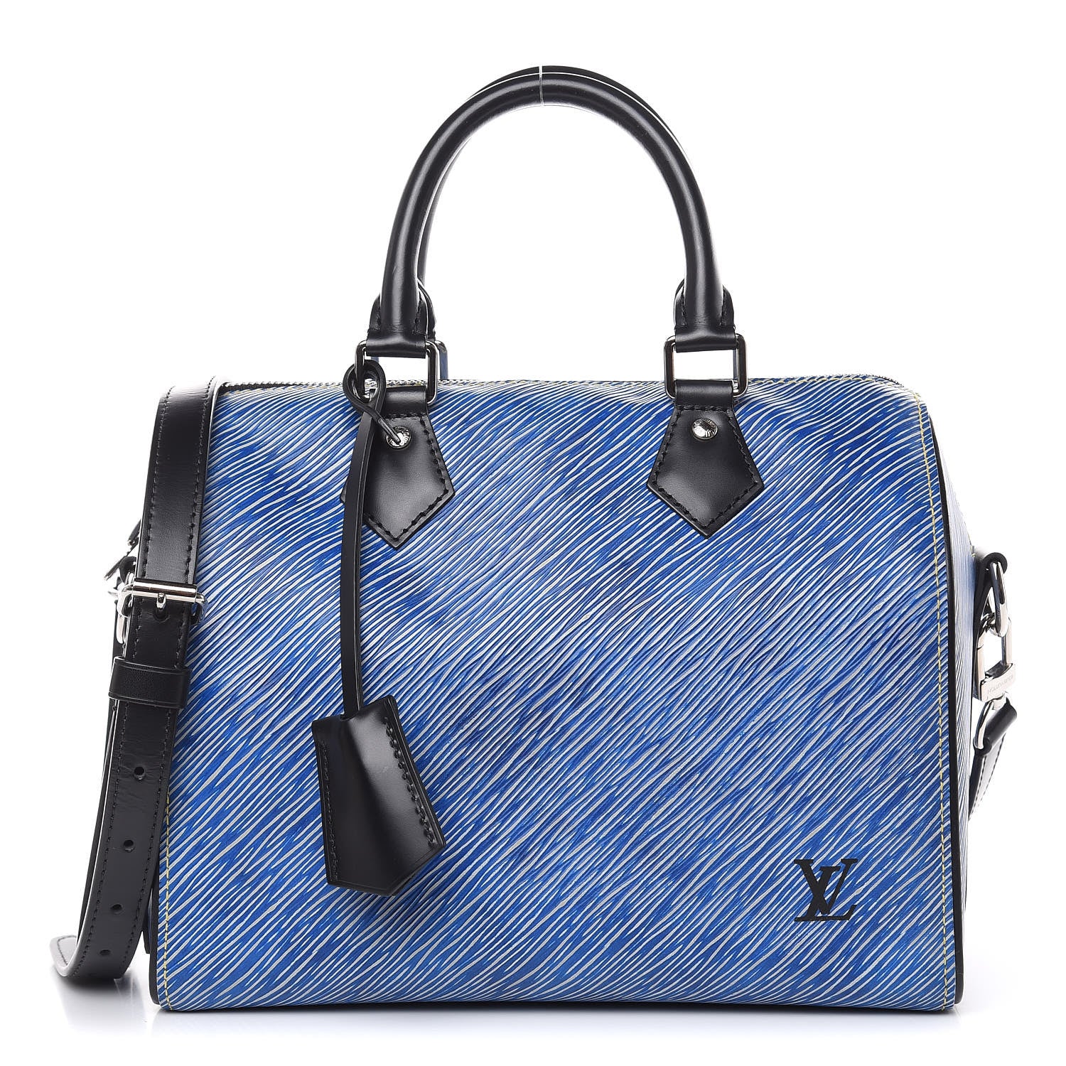 Louis Vuitton Epi Speedy Bandouliere 25 Denim Light 1 of 9