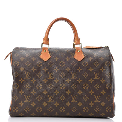 Louis Vuitton Monogram Speedy 35 1 of 8