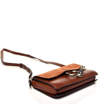 Chloe Suede Calfskin Small Faye Shoulder Bag Tobacco 4 of 9