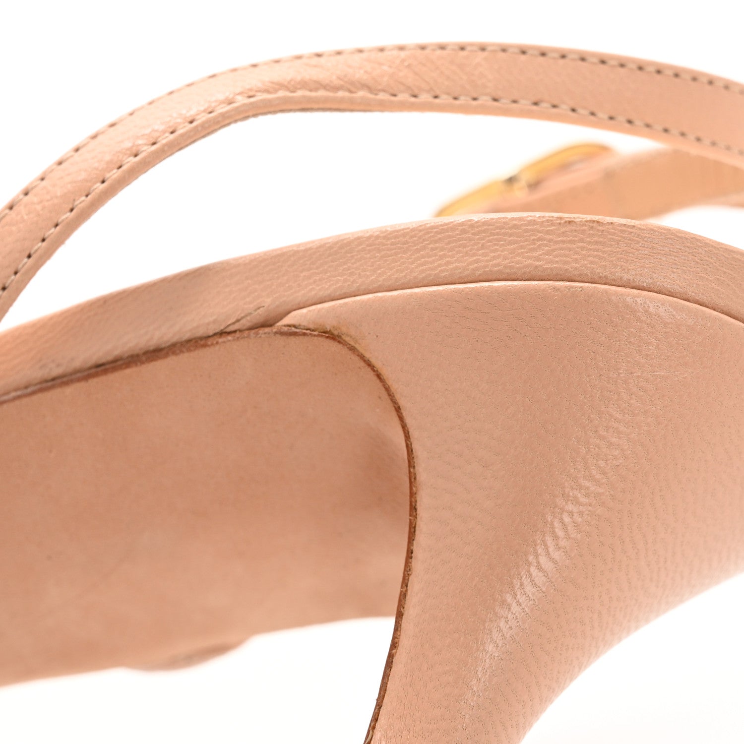 Chanel Lambskin Satin Cap Toe CC Slingback Heels 40 Beige Black 10 of 10