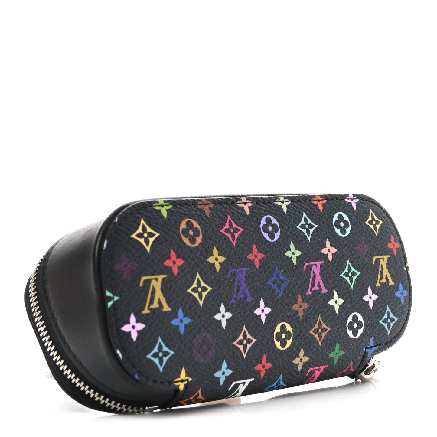 LV X TM Monogram Multicolor Sunglasses Case Black
