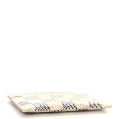 Louis Vuitton Damier Azur Daily Card Holder Rose Ballerine 4 of 8