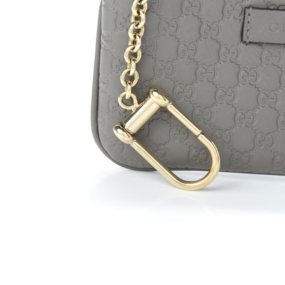 Gucci Soft Microguccissima Key Ring Coin Case Loess 8 of 8