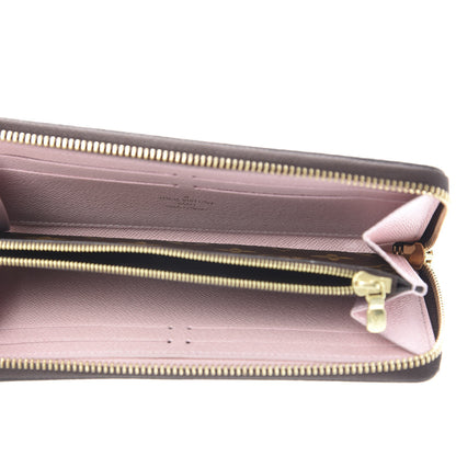 Louis Vuitton Monogram Clemence Wallet Rose Ballerine 5 of 9