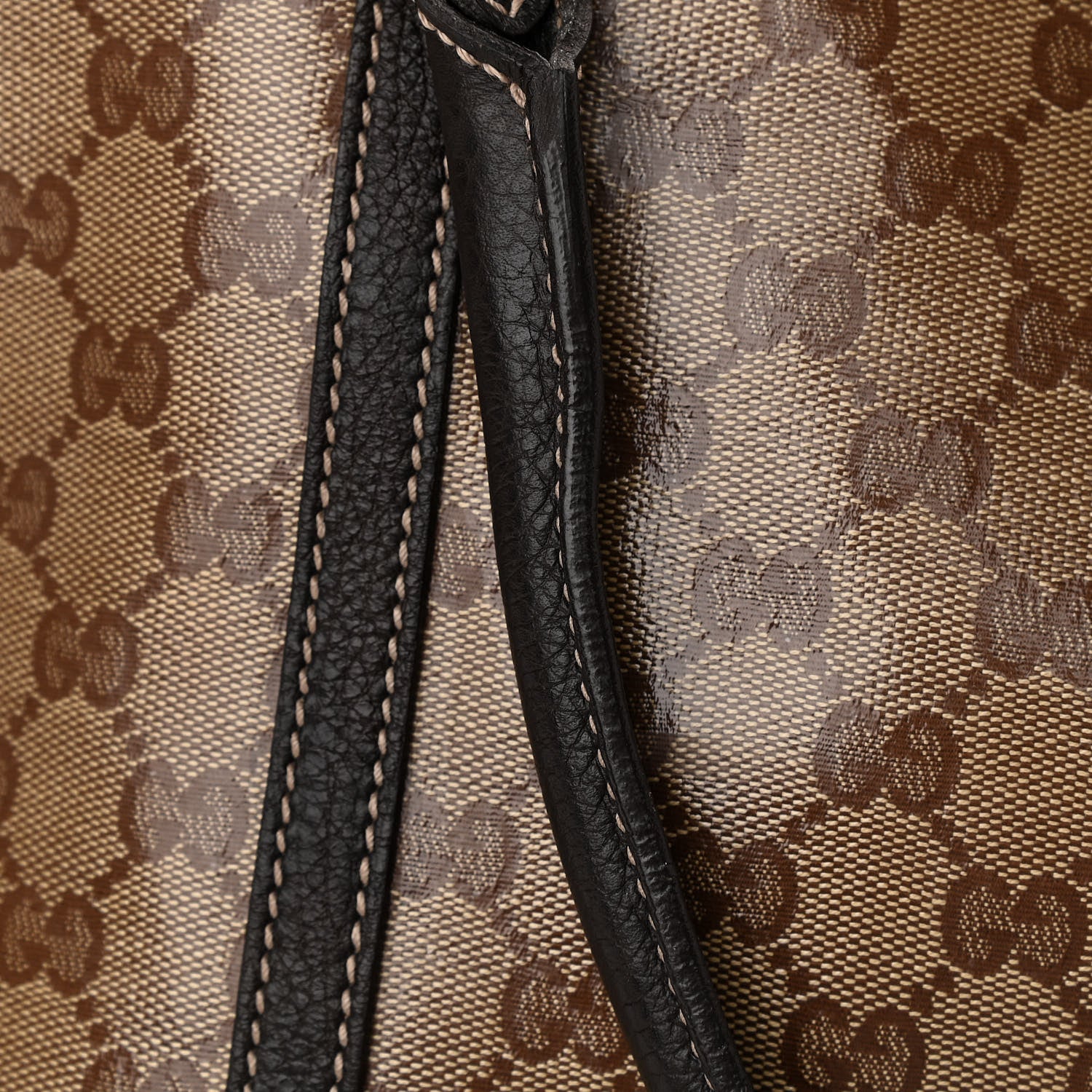 Gucci Crystal Monogram Medium Joy Tote Beige Ebony Testa di Moro 13 of 15