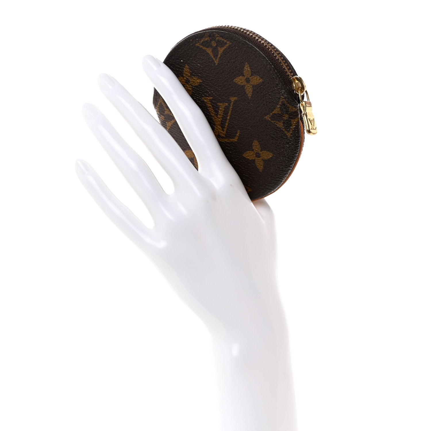 Louis Vuitton Monogram Round Coin Purse 2 of 9