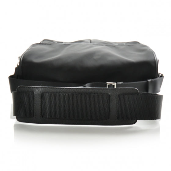 Prada Tessuto Nylon Messenger Bag w Laptop Case Nero 5 of 10