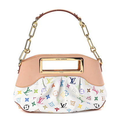 Louis Vuitton Monogram Multicolor Judy PM White 1 of 8