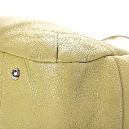 Prada Vitello Daino Side Pocket Hobo Green 21 of 22
