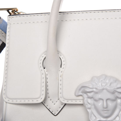 Versace Calfskin Medium Palazzo Empire Bag White 7 of 13