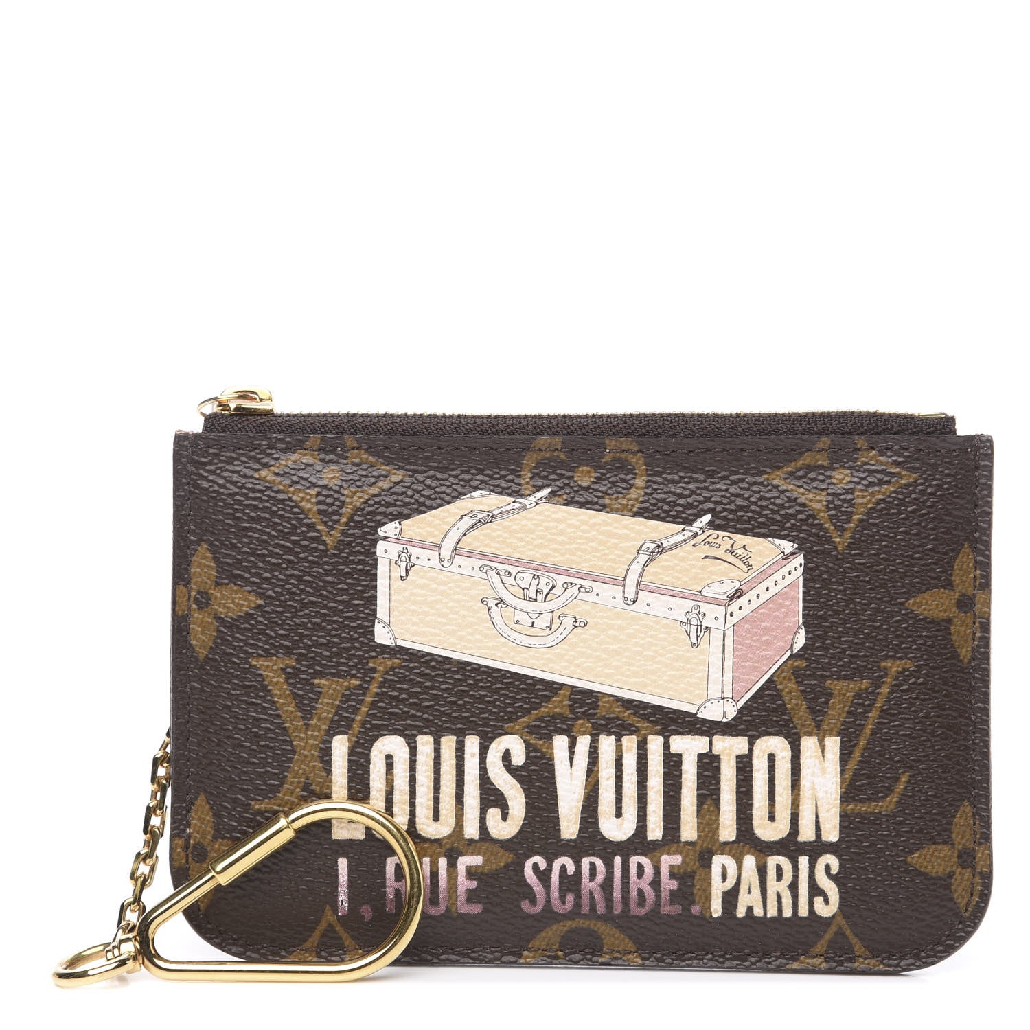 Louis Vuitton Monogram Trunk Valise Key Pouch 1 of 7