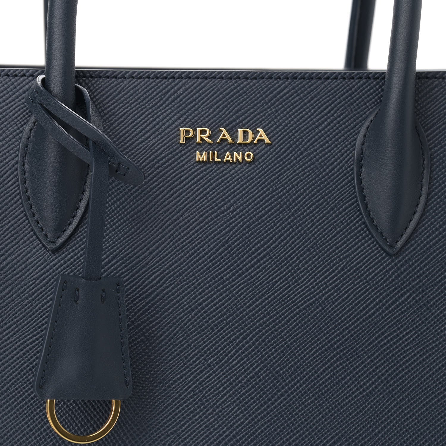Prada Saffiano Tote Bluette 9 of 12