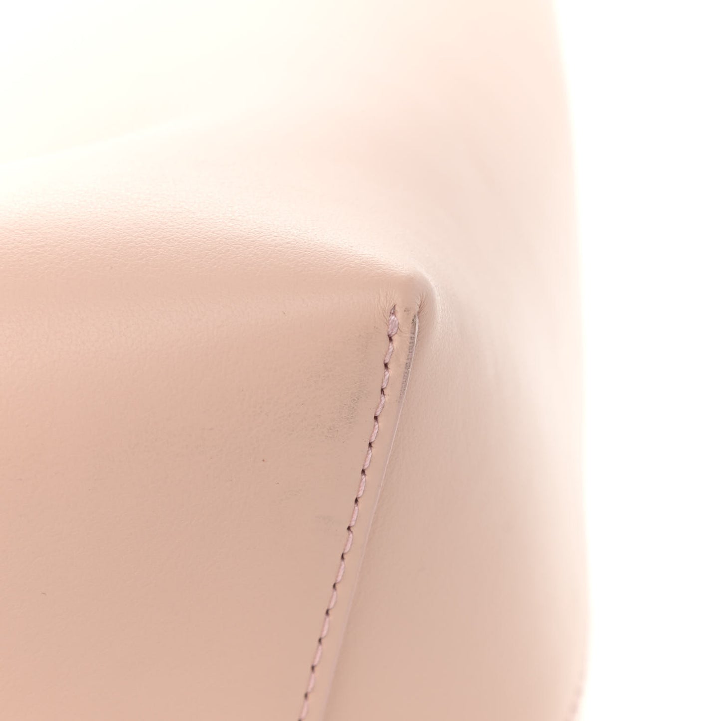 Vegetable Tanned Calfskin Large Shopping Bag Rosa
