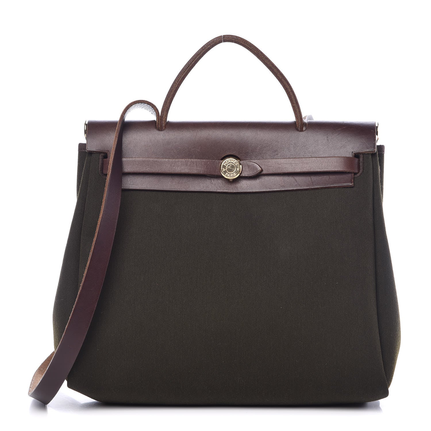 Hermes Vache Hunter Vibrato Herbag 30 PM Ebene 1 of 16